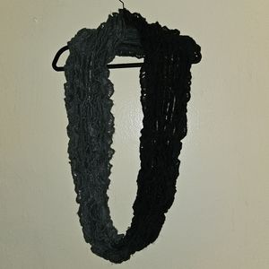 Multicolored infinity scarf